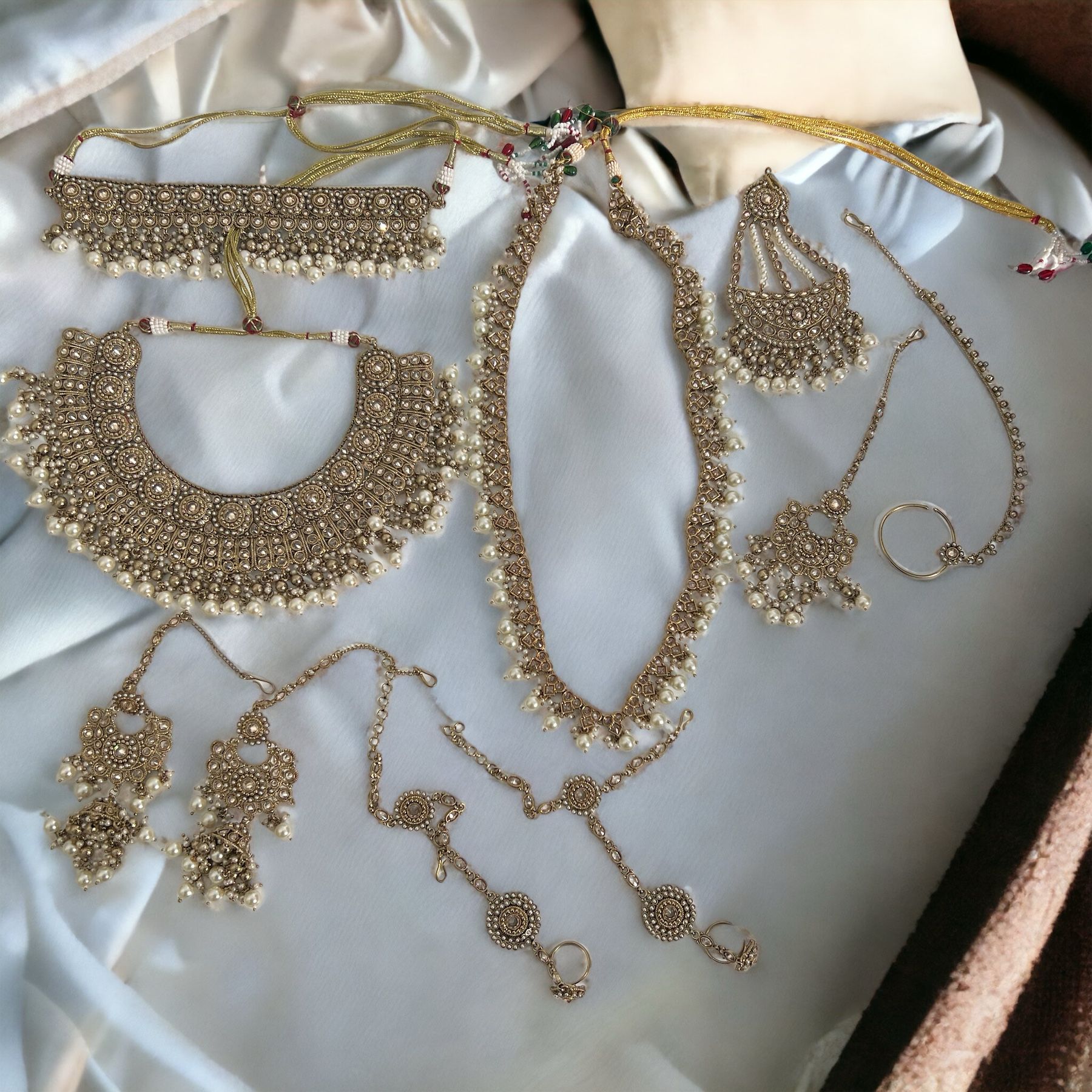 Antique Gold-Toned Bridal Collection
