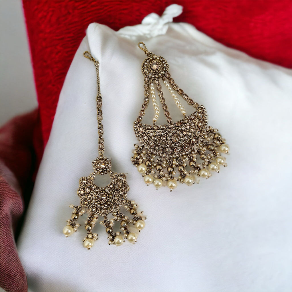 Antique Gold-Toned Bridal Collection