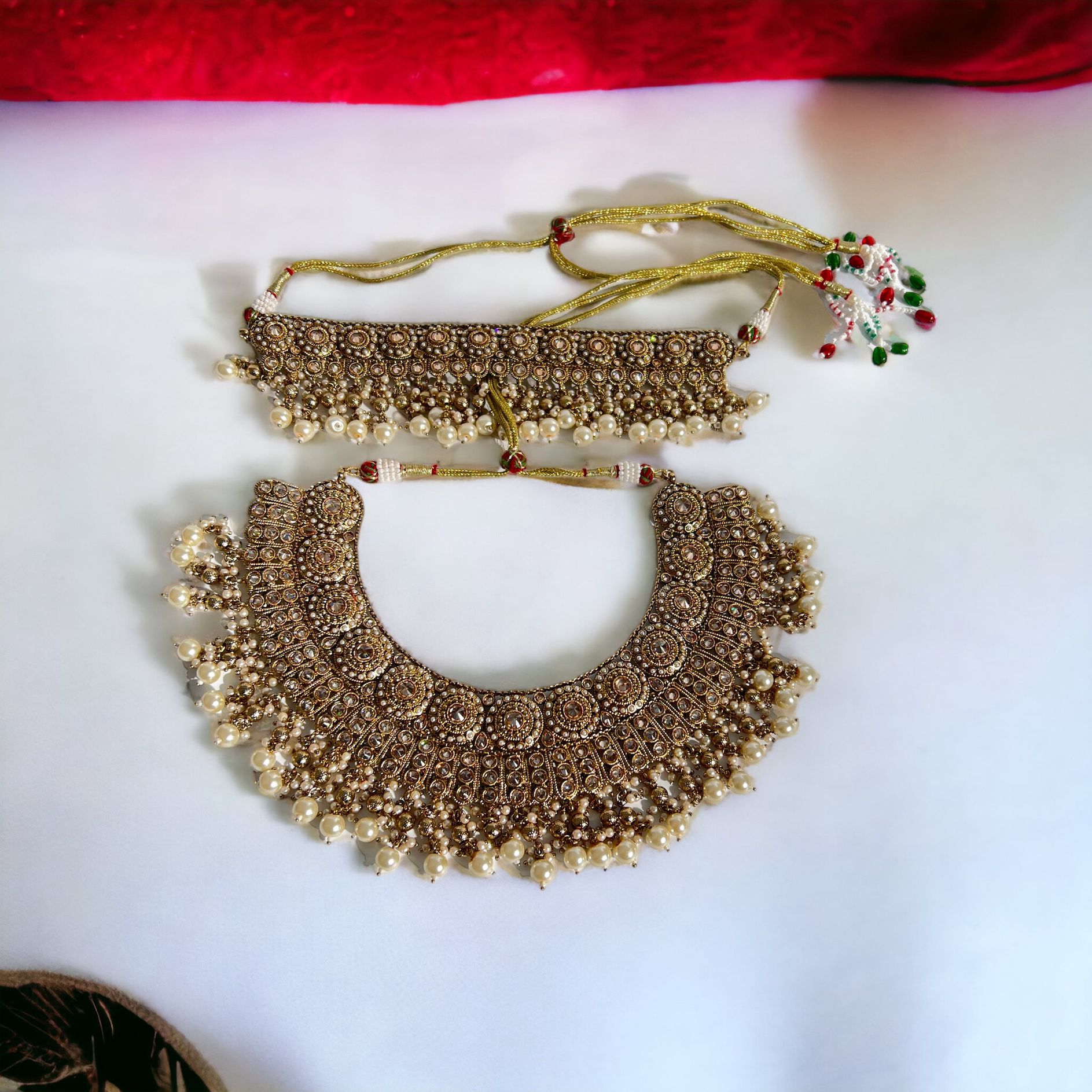 Antique Gold-Toned Bridal Collection