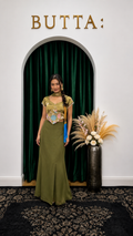 The Olive Blossom 90'sLehenga Set