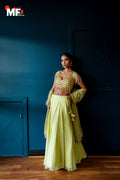 The Citrus Bloom Lehenga