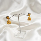 Filigree Geometric Jhumkas