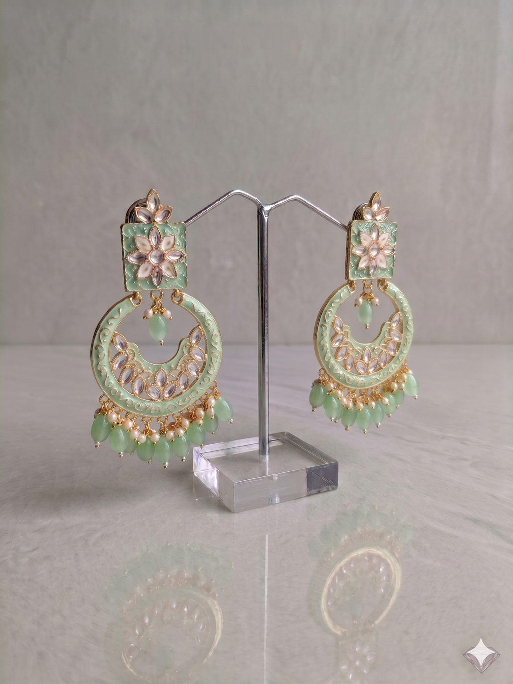Imperial Crescent Statement Earrings