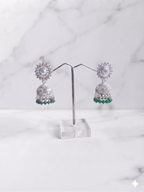 Festive Flare Beaded Jhumkas