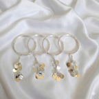 Radiant Kids' Silver-Tone Charm Bangles