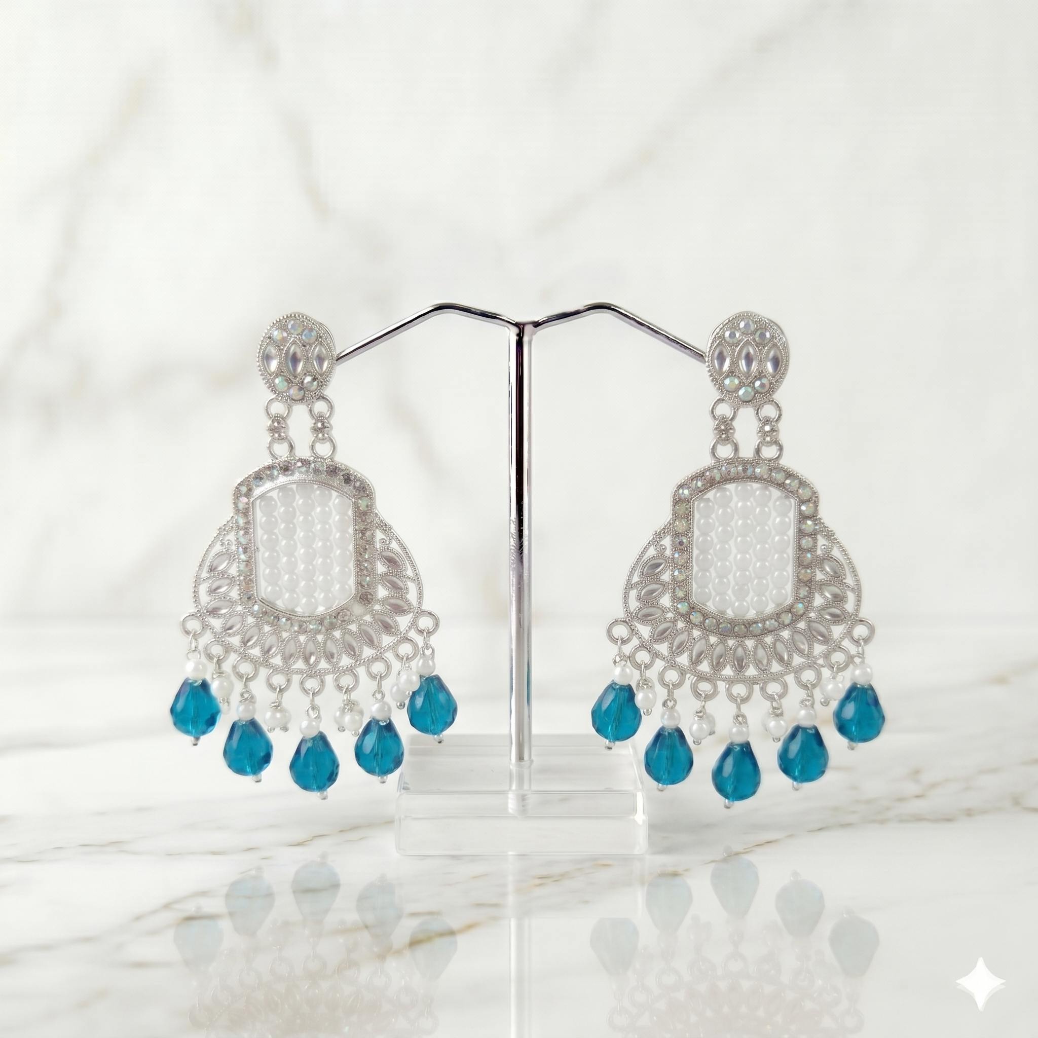 Imperial Filigree Chandelier Earrings