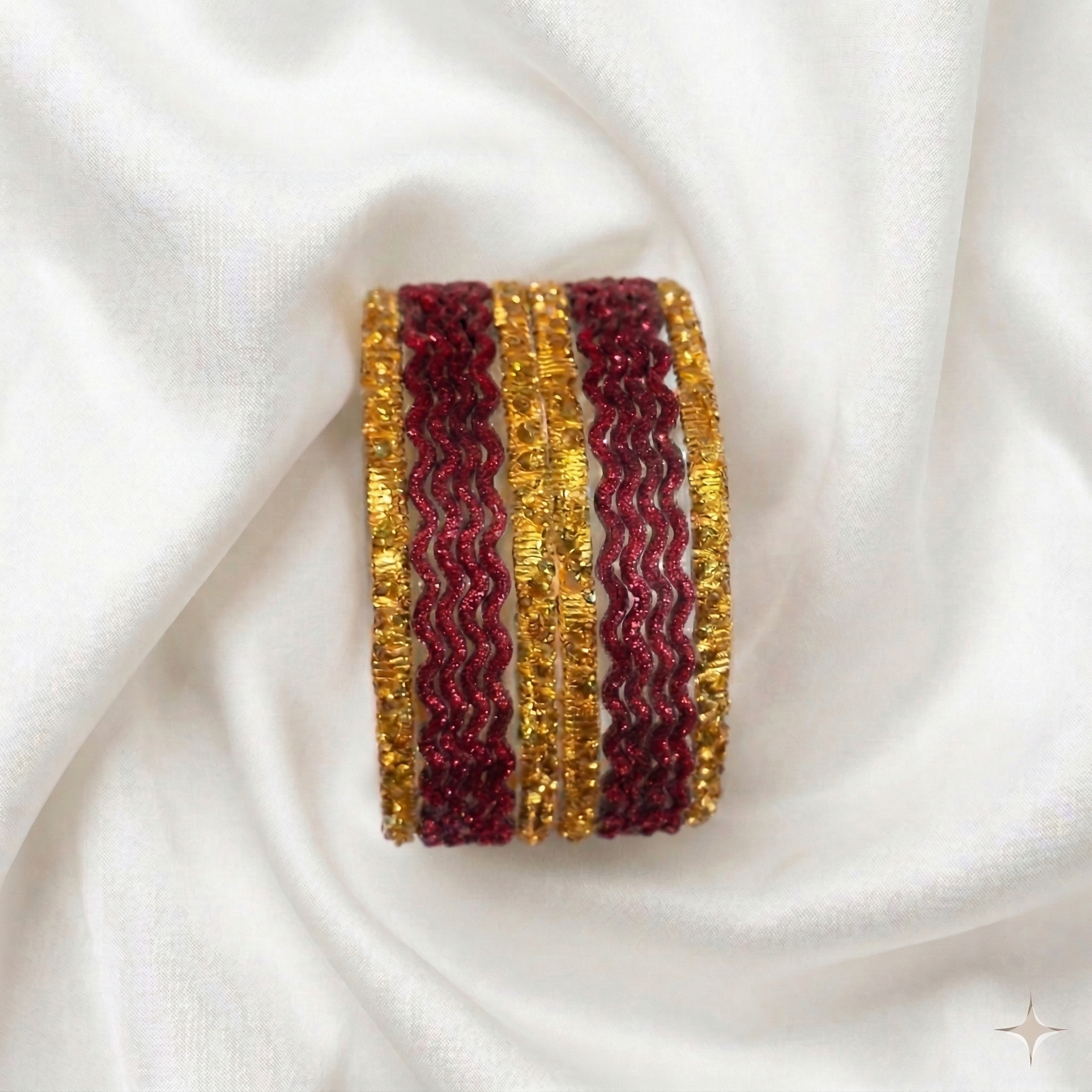 "Radiant Harmony" Stackable Bangle Collection