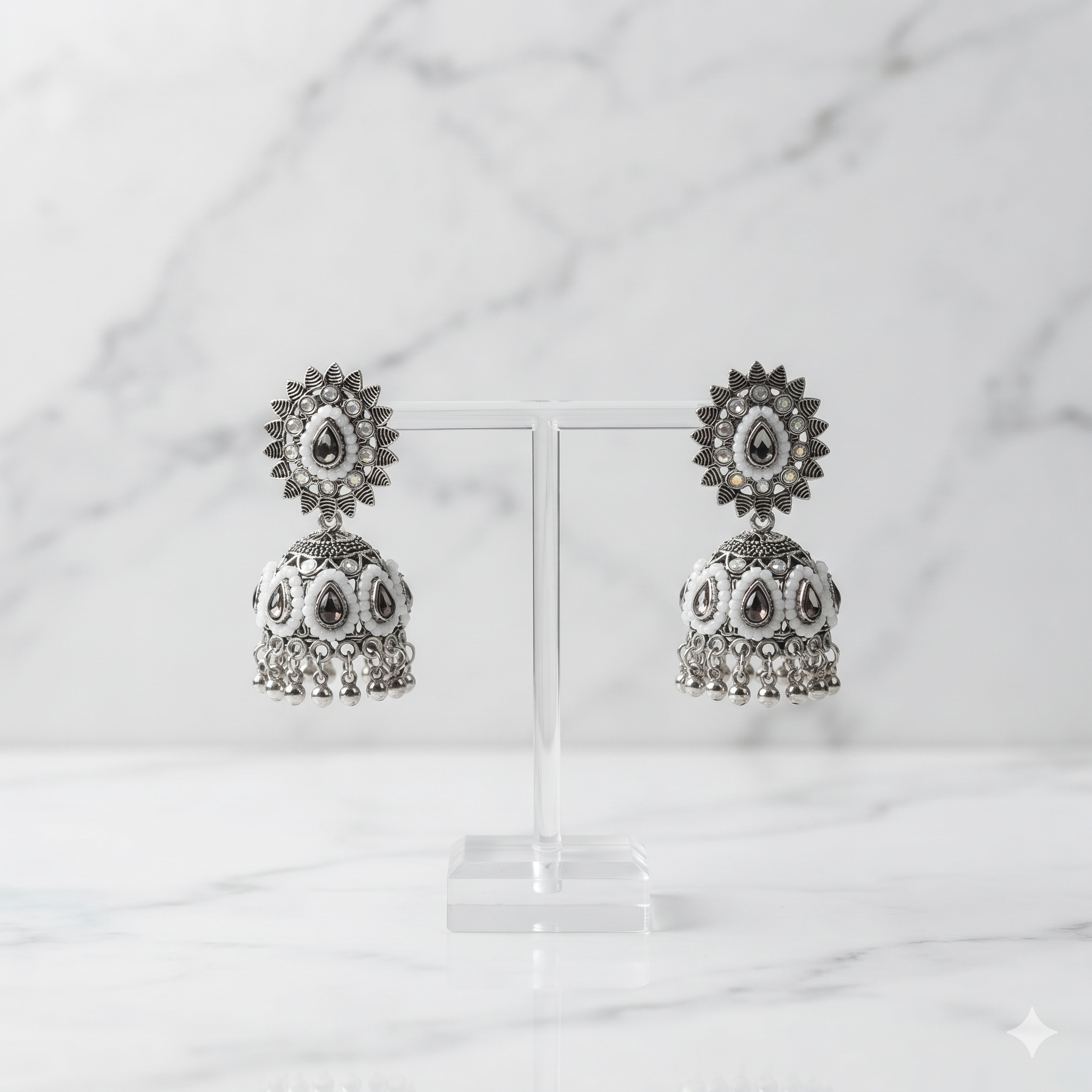 Aadhya Kundan Jhumkas