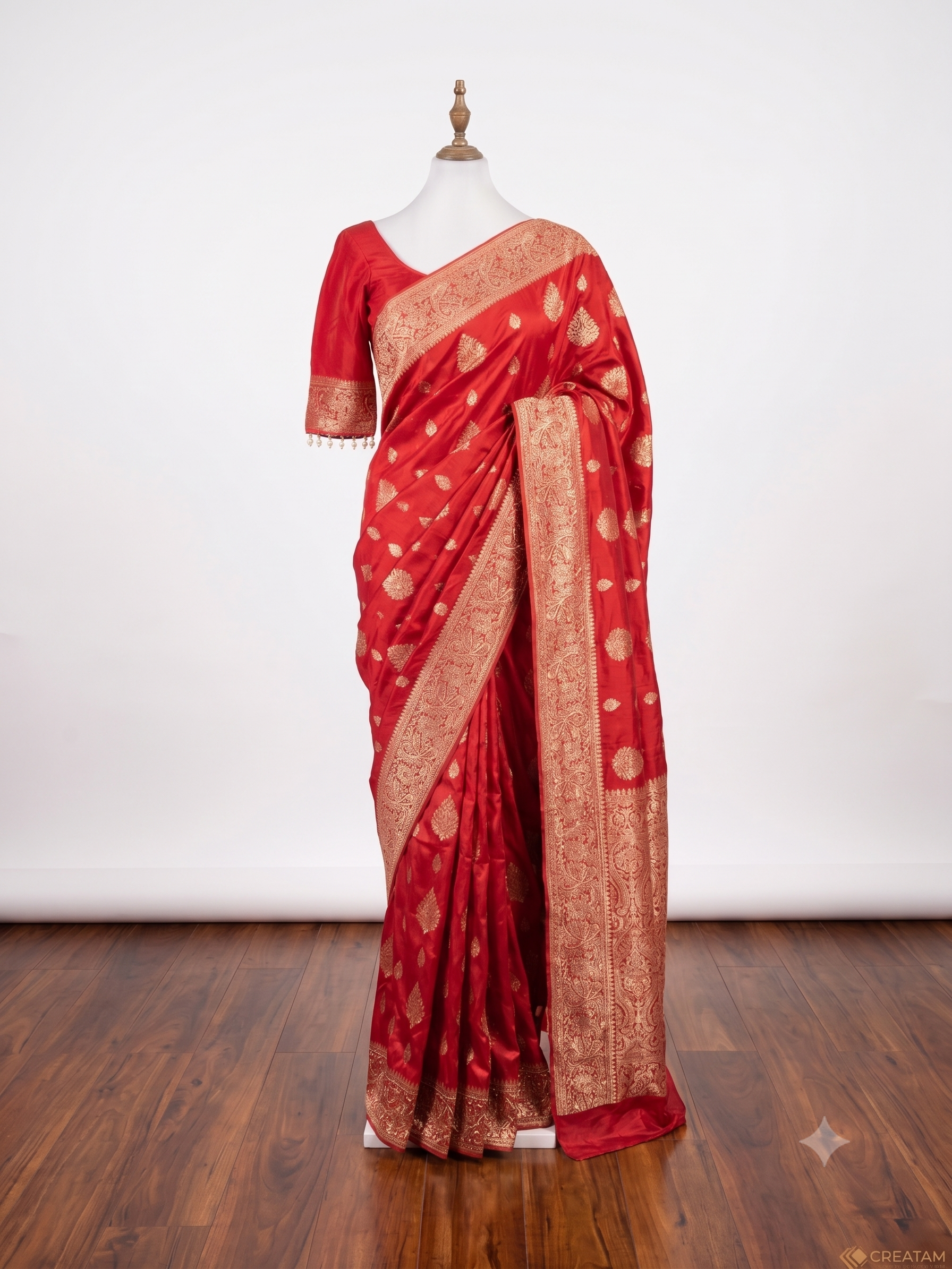The Mythili Banarasi Silk Sari