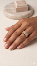 Empress Multi-Row Shimmer Band