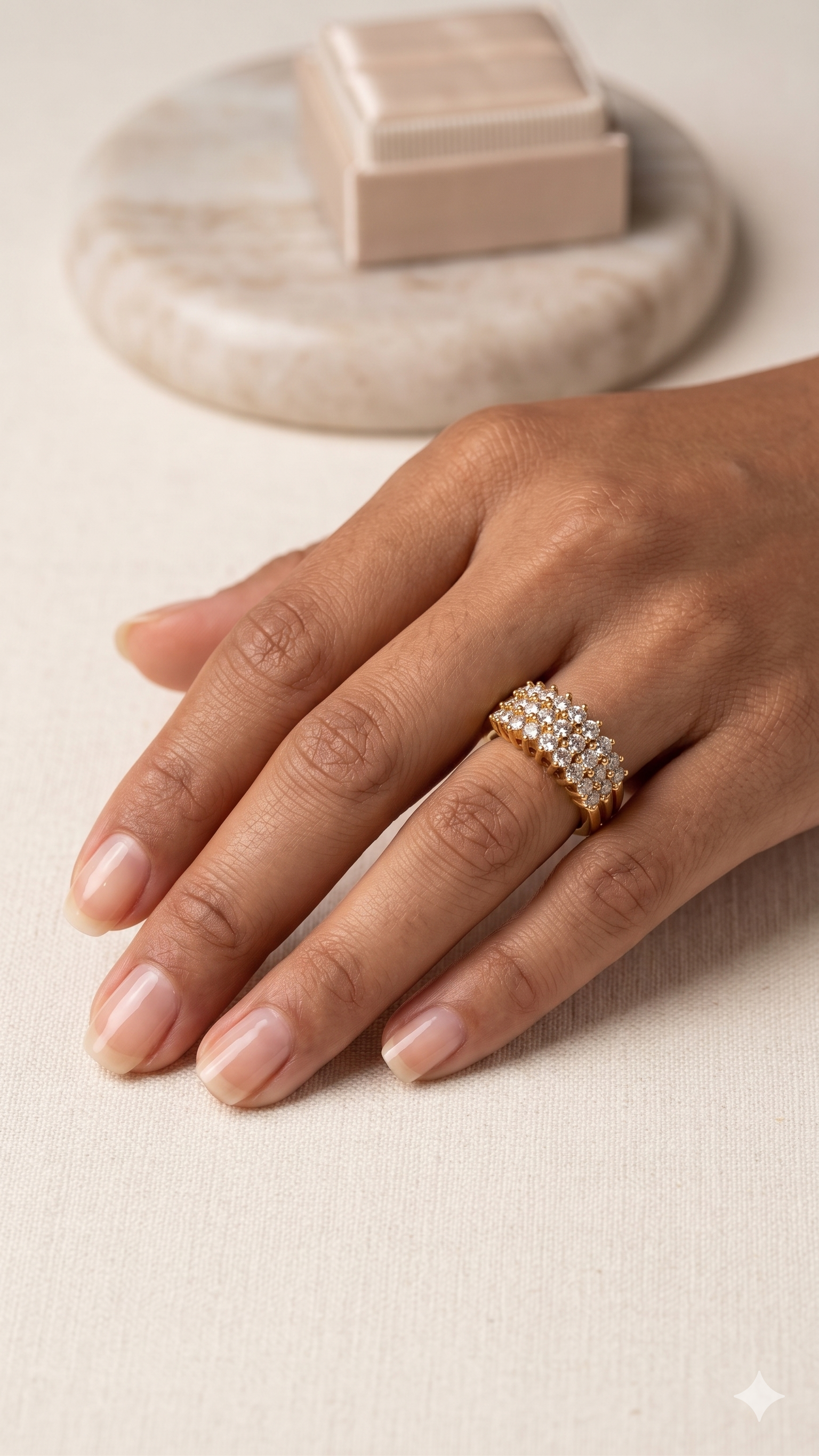 Empress Multi-Row Shimmer Band