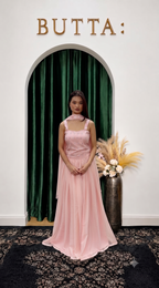 Pastel Pink Shimmer Lehenga