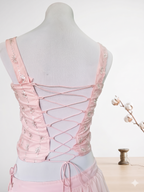 Pastel Pink Shimmer Lehenga