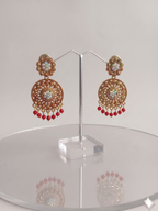 Mandala Filigree Drop Earrings