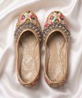 Heritage Embroidered jhumka Juttis