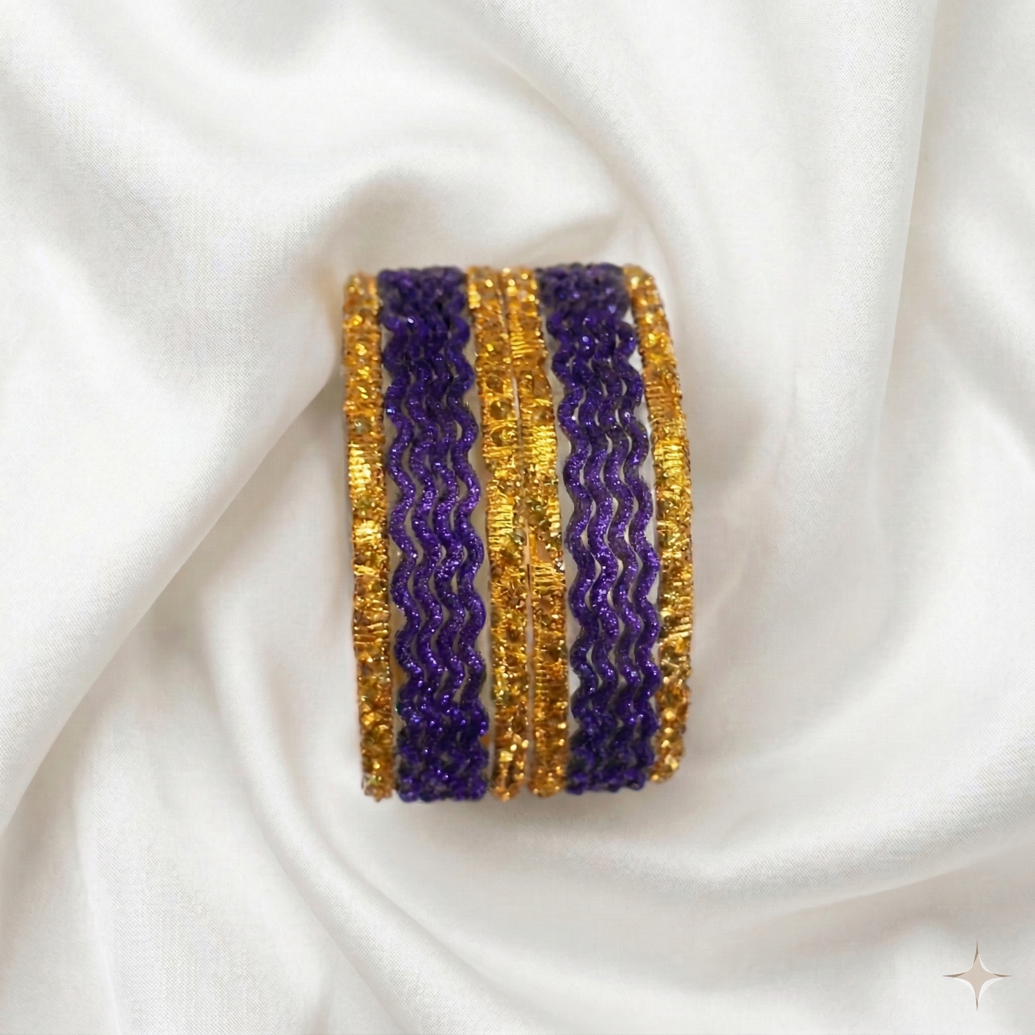 "Radiant Harmony" Stackable Bangle Collection