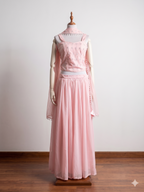 Pastel Pink Shimmer Lehenga