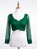 Emerald Green Blouse