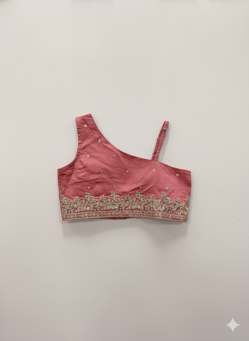 Asymetrical Sharara Set