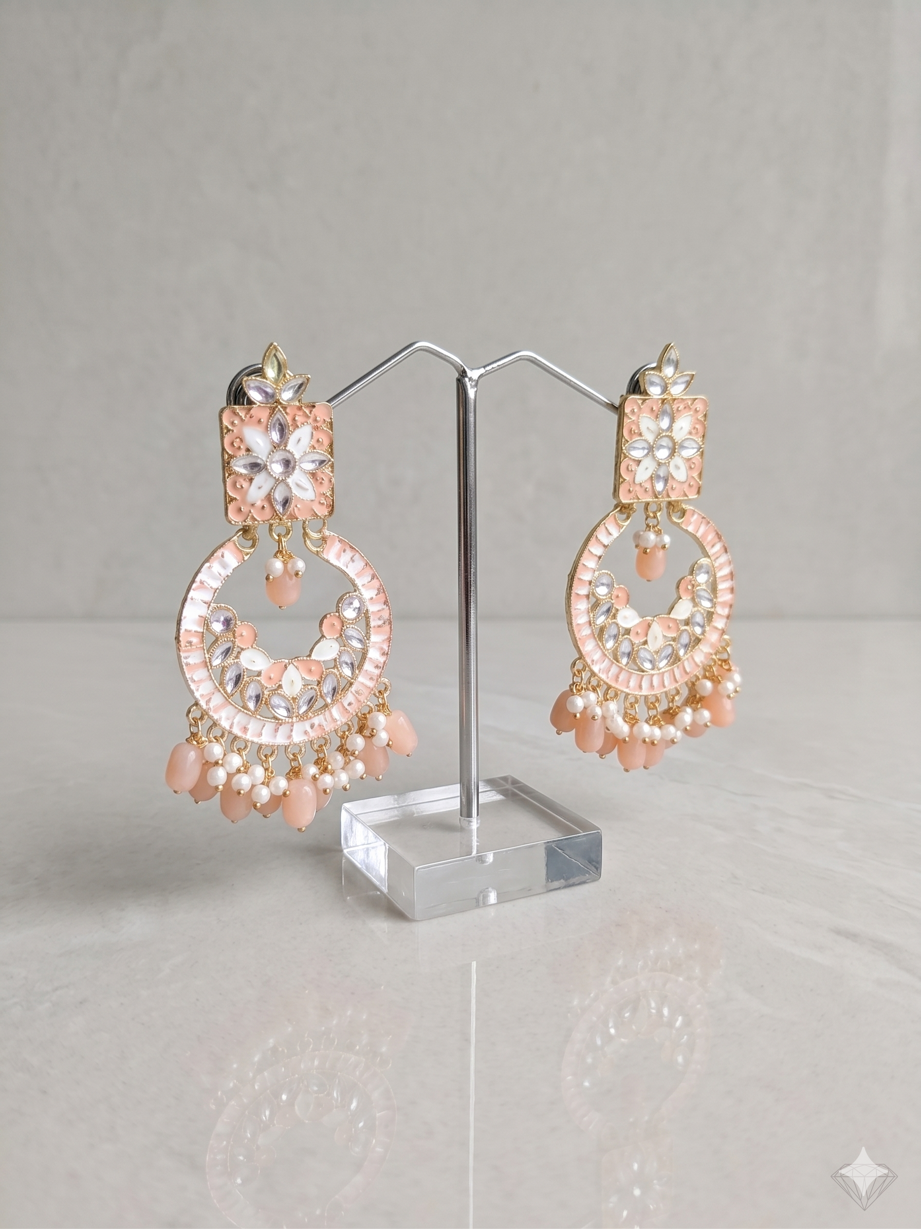 Imperial Crescent Statement Earrings
