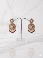Mandala Filigree Drop Earrings