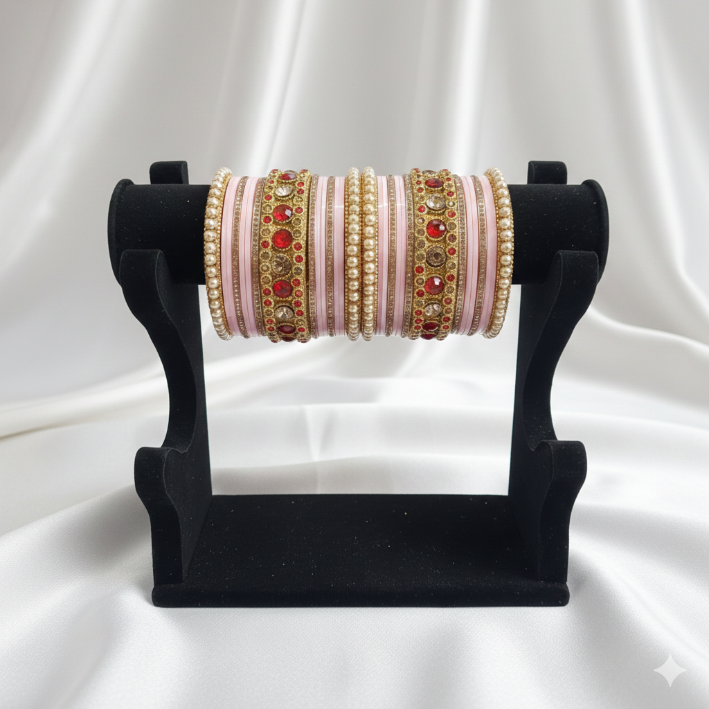 The Royal Heritage Pastel Chura Set