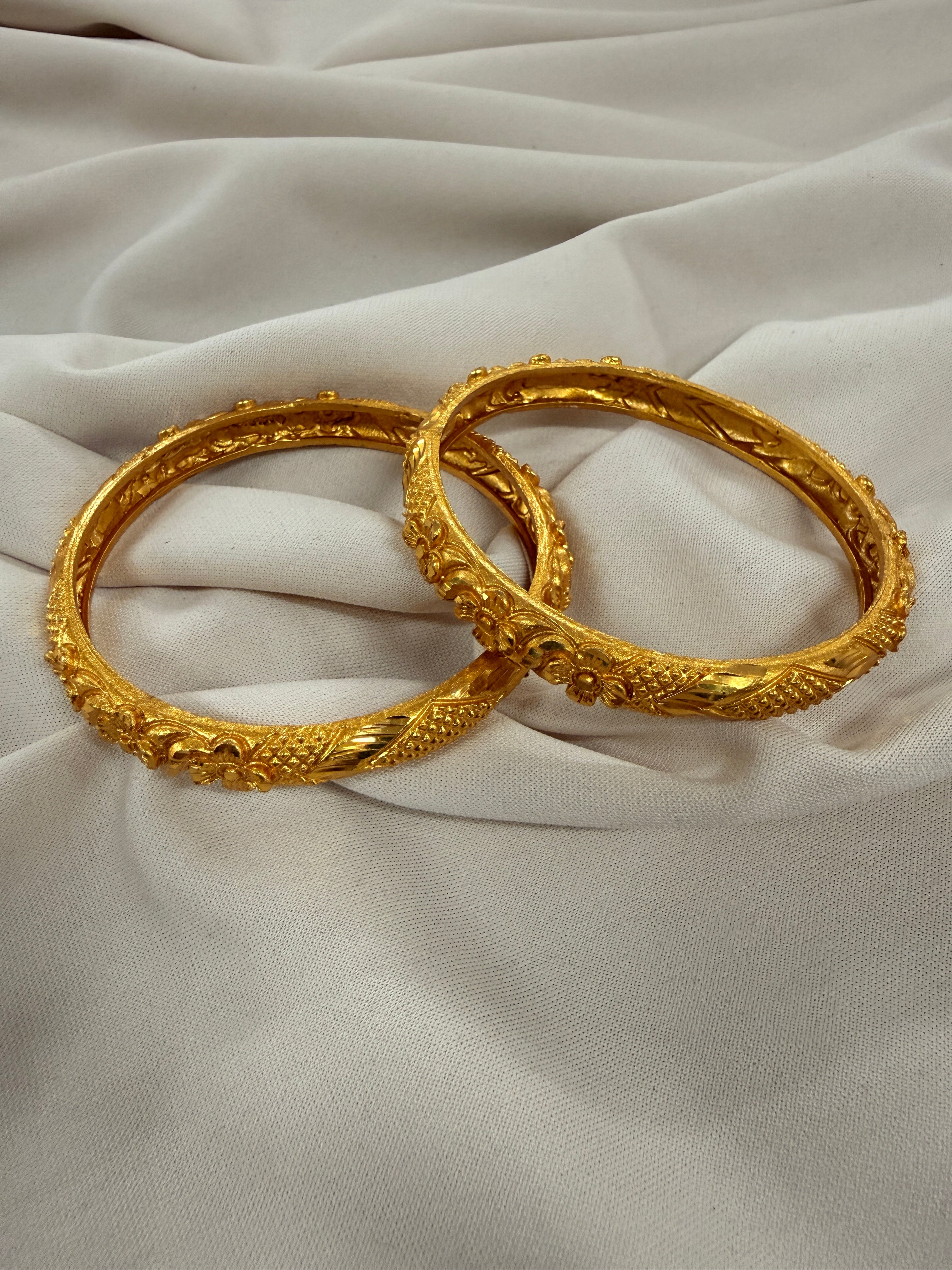 The Bloom & Grid Bangle