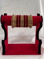 The Butta Crimson Chura Set