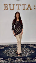 Floral Asymmetric Kurti