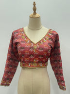 Pure Palpali Dhaka Hand-Loomed Blouse