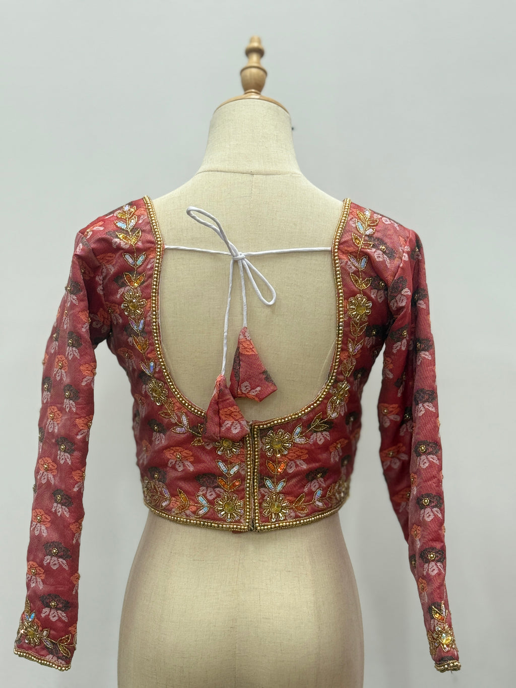 Pure Palpali Dhaka Hand-Loomed Blouse