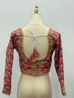 Pure Palpali Dhaka Hand-Loomed Blouse