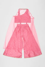 Asymetrical Sharara Set