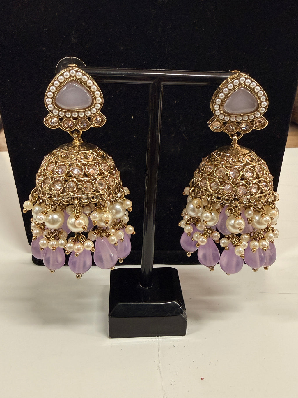 The Lavender Pearl Choker Set