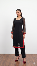 Newari Georgette Kurta