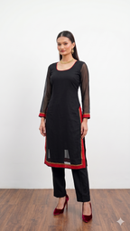 Newari Georgette Kurta
