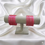 Pastel Symphony Stackable Glass Bangles
