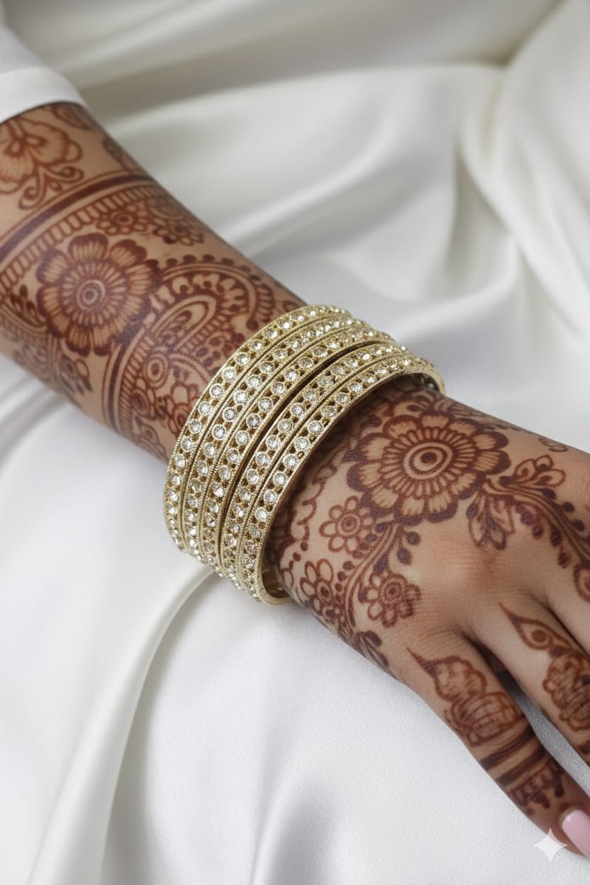 Stone-Studded Bangles
