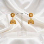 Swarnalata Grand Filigree Jhumkas