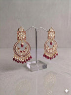 Imperial Crescent Statement Earrings